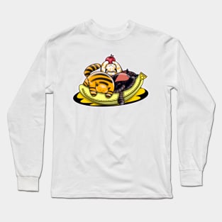 Catnana Split Long Sleeve T-Shirt